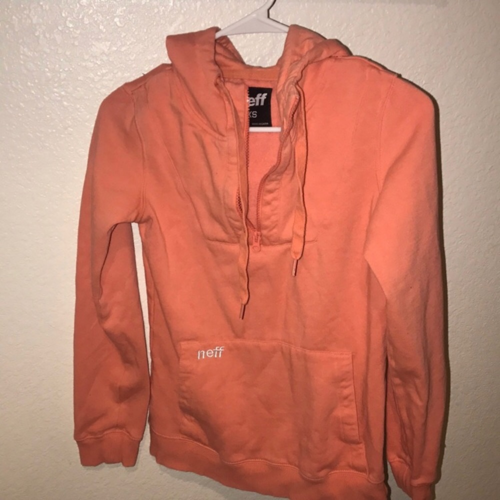 Neff peach women’s hoodie